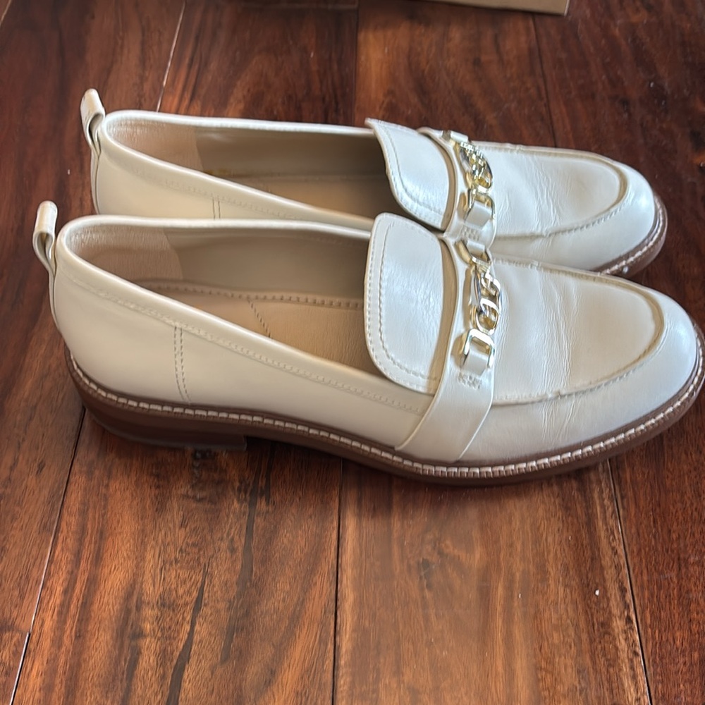 Sam Edelman | Women's Christy Cream Loafers - Picture 5 of 11